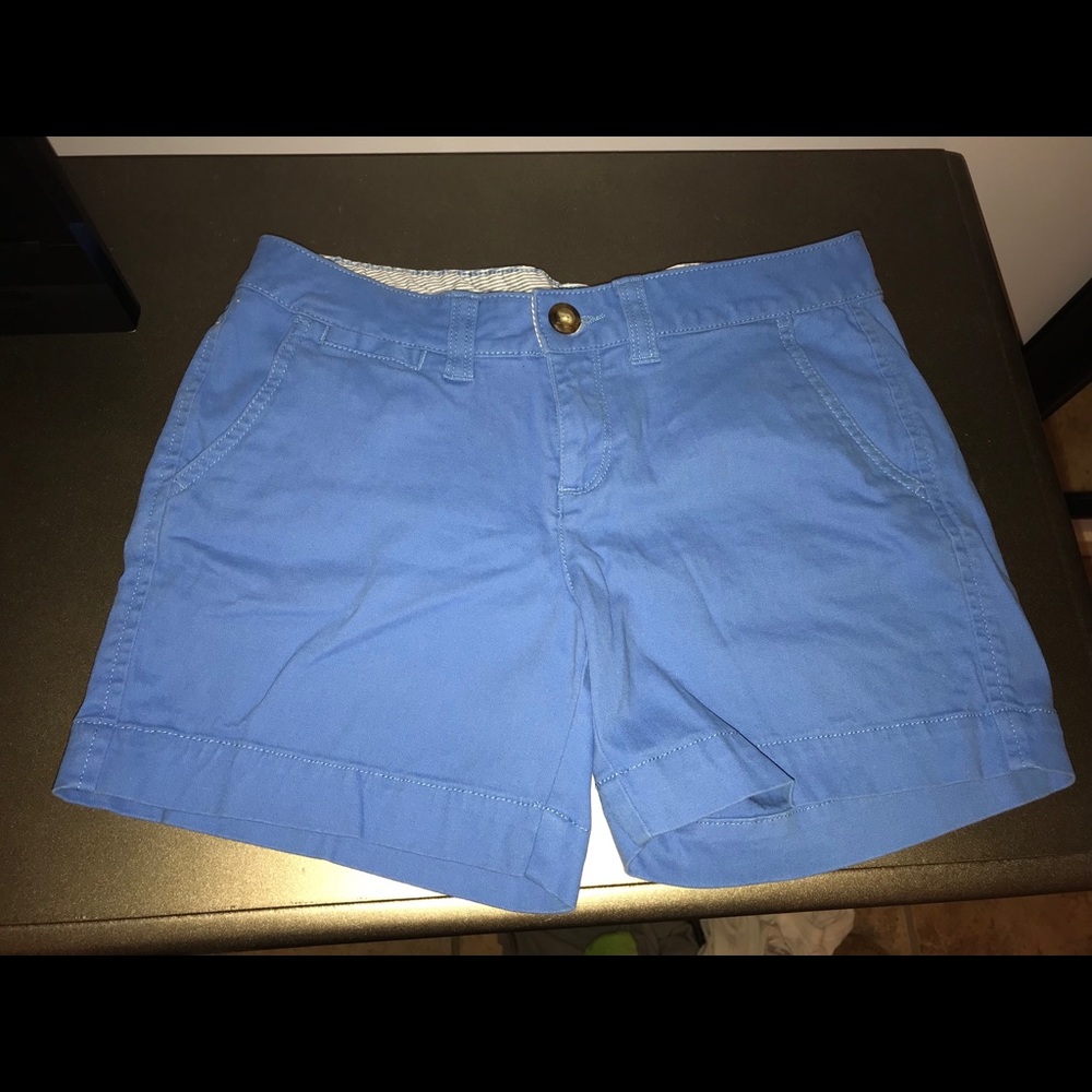 Blue shorts!